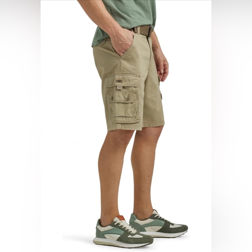 Lee Dungarees khaki cargo shorts